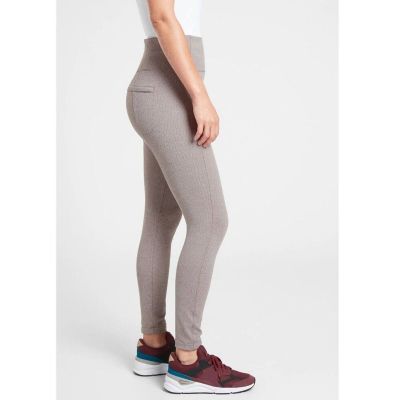 Athleta Delancey Herringbone Tight Pocket Leggings Women's Medium Office Wear